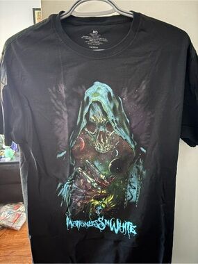 Black Graphic Band Tee - Motionless In White